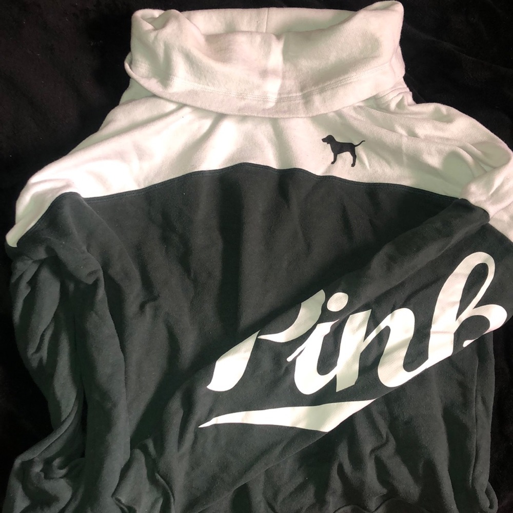 Official pink navy green turtle neck